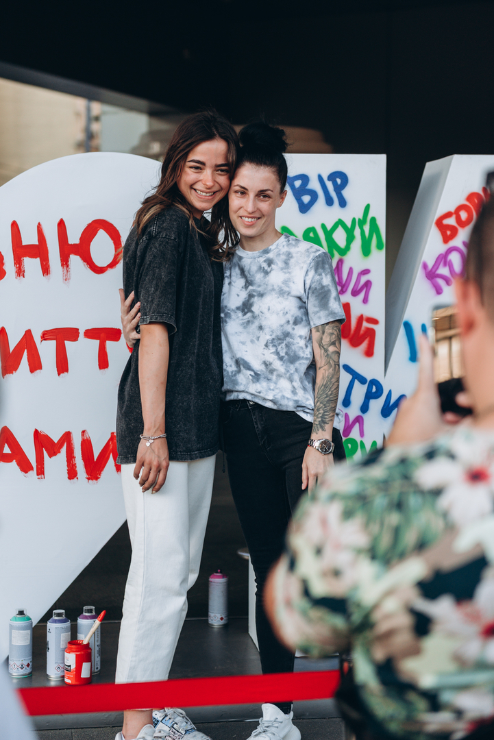 Арт-перформанс від Соні Морозюк в ТРЦ Gulliver image-98