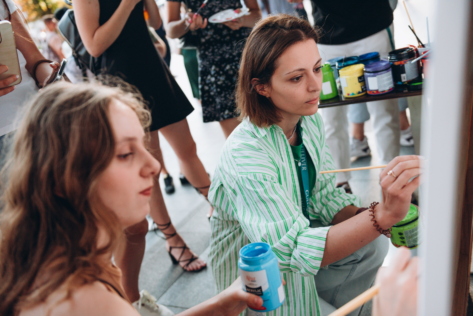 Арт-перформанс від Соні Морозюк в ТРЦ Gulliver image-102