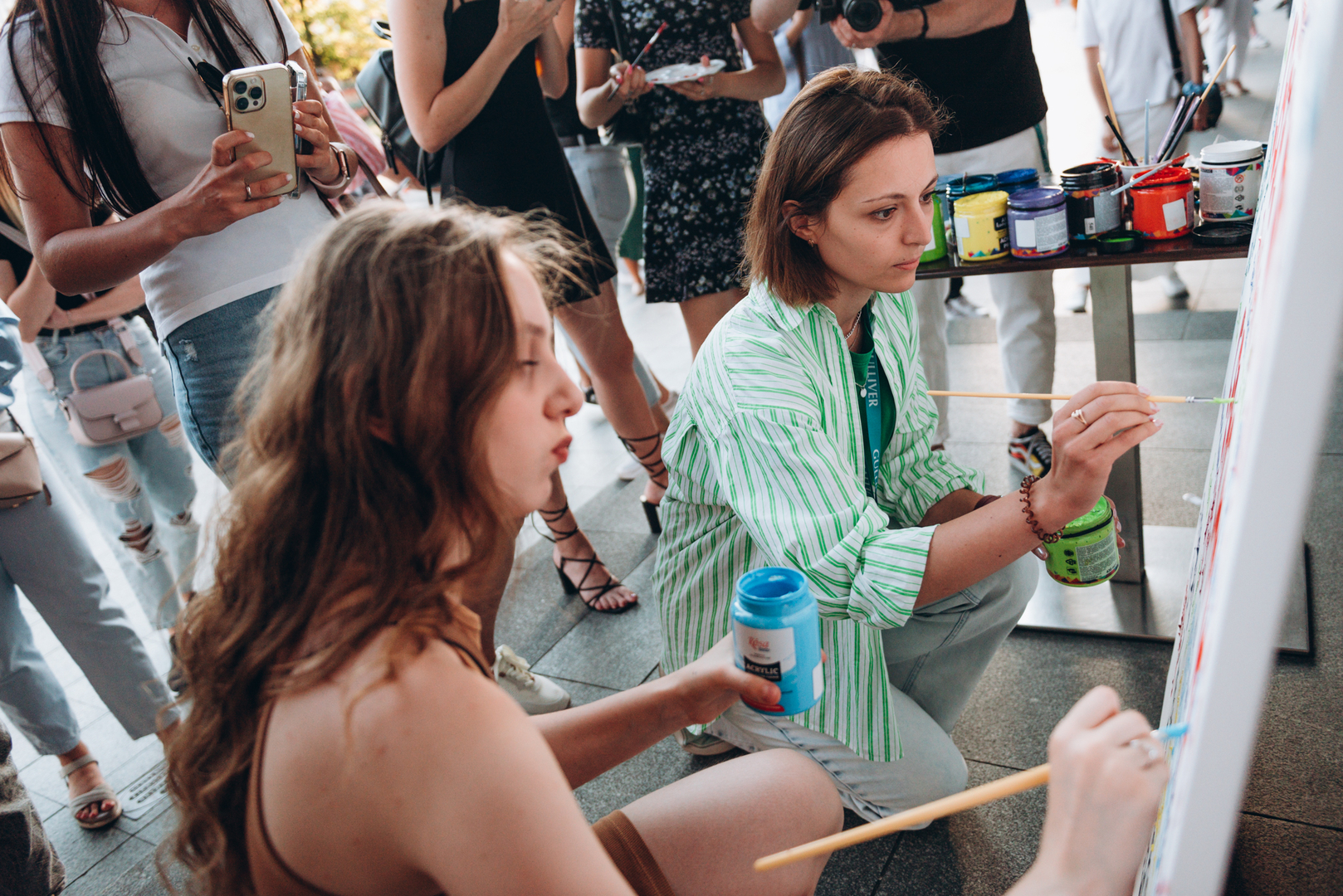 Арт-перформанс від Соні Морозюк в ТРЦ Gulliver image-103