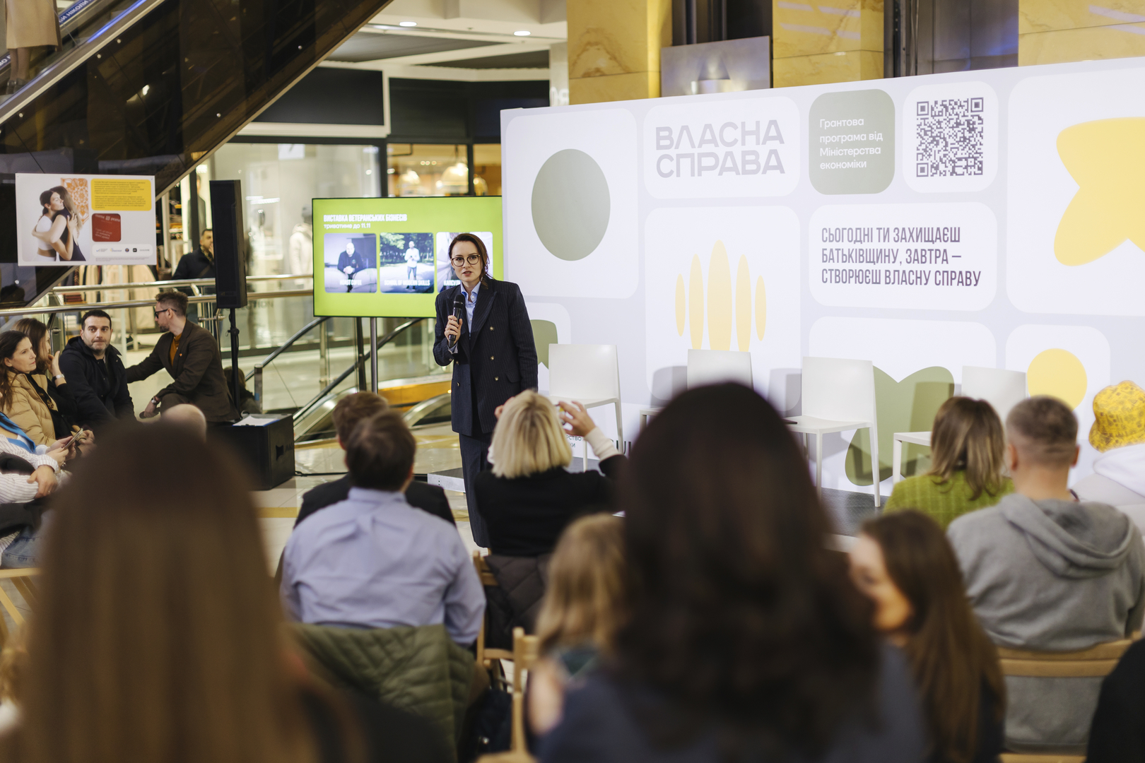 Opening of the exhibition &quot;Time to create your own: grants for veterans and spouses&quot; image-33