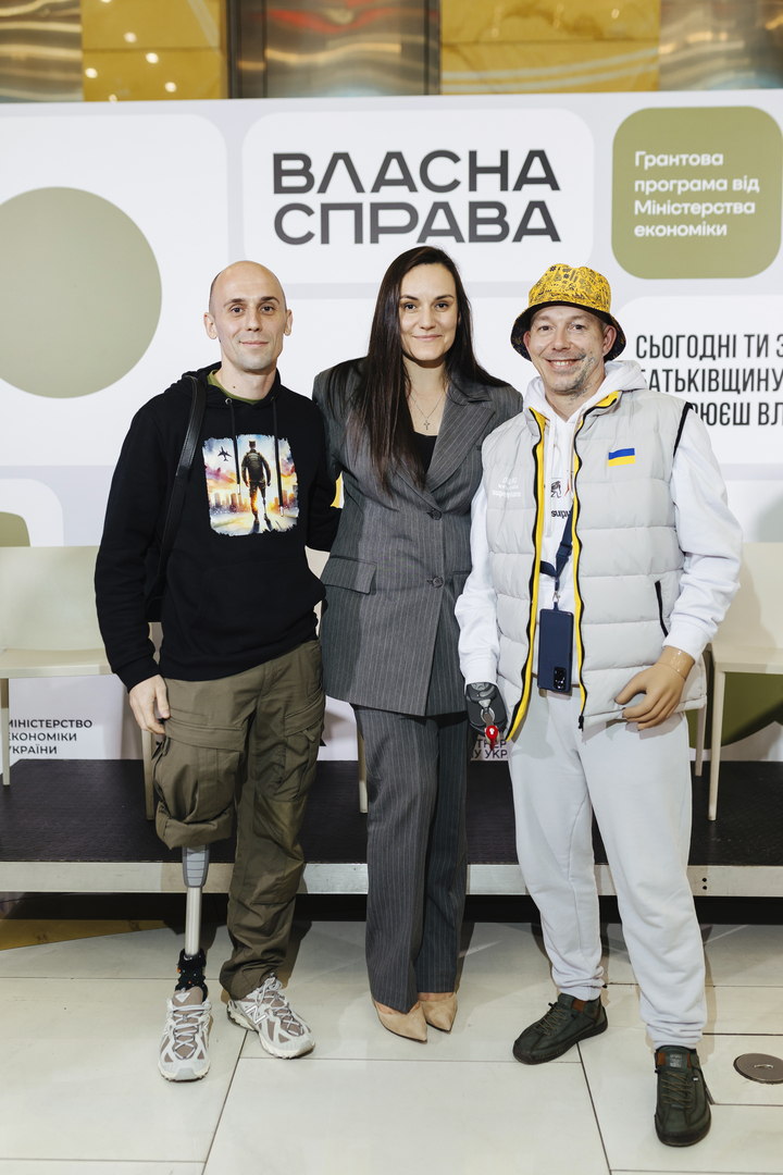 Opening of the exhibition &quot;Time to create your own: grants for veterans and spouses&quot; image-123