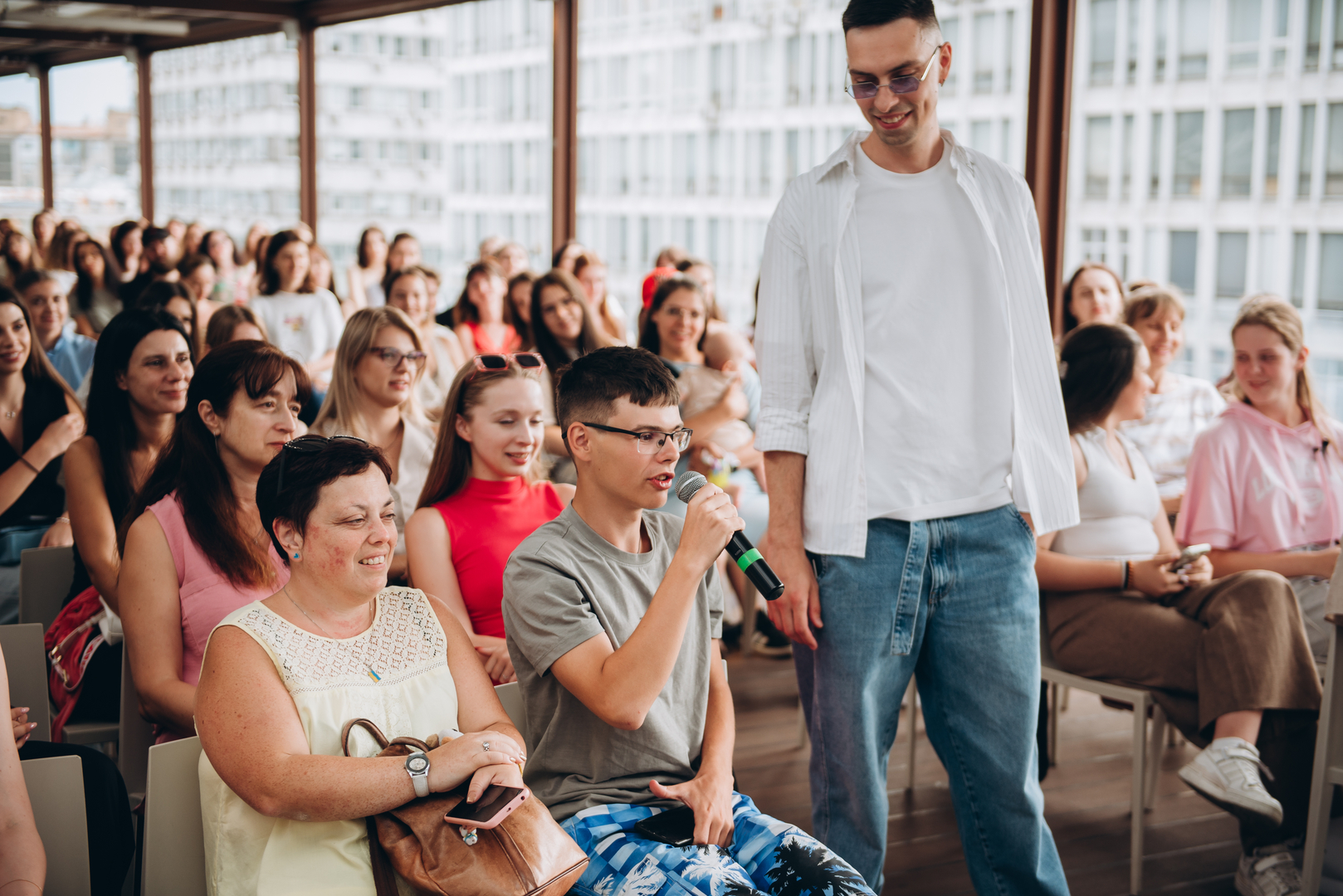 Тераса Talk з Тетяною Парфільєвою, MamaRika та Alena Omargalieva  image-56