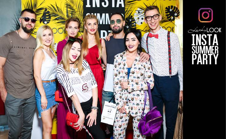 LuckyLOOK Insta summer party: party with the stars