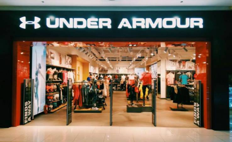 Opening of the Under Armor store at SEC GULLIVER MALL