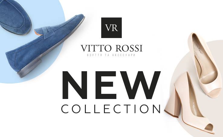 Встречайте новую коллекцию обуви и аксессуаров от VITTO ROSSI!