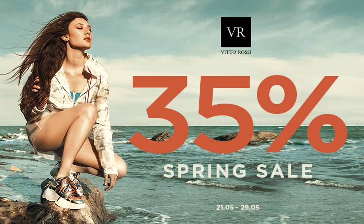 Spring sale in the store VITTO ROSSI