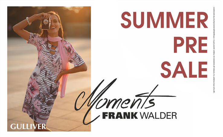 Discounts up to -30% in stores Frank Walder!