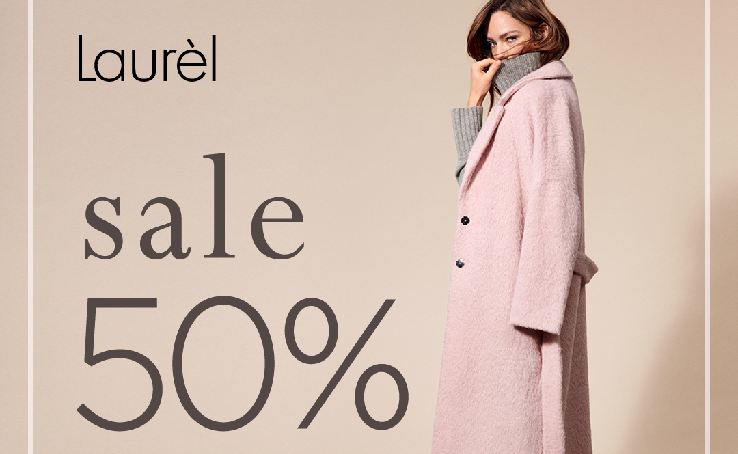 SALE -50% off ALL Fall-Winter 2019 Collection!