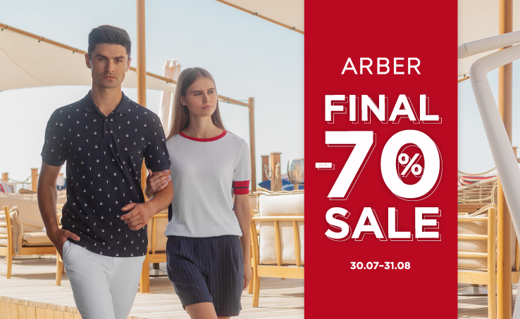 Final Sale up to 70% off at ARBER store.