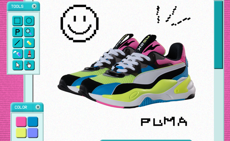 PUMA RS-2K sneakers are designed for daredevils who are not afraid to challenge everyday life.