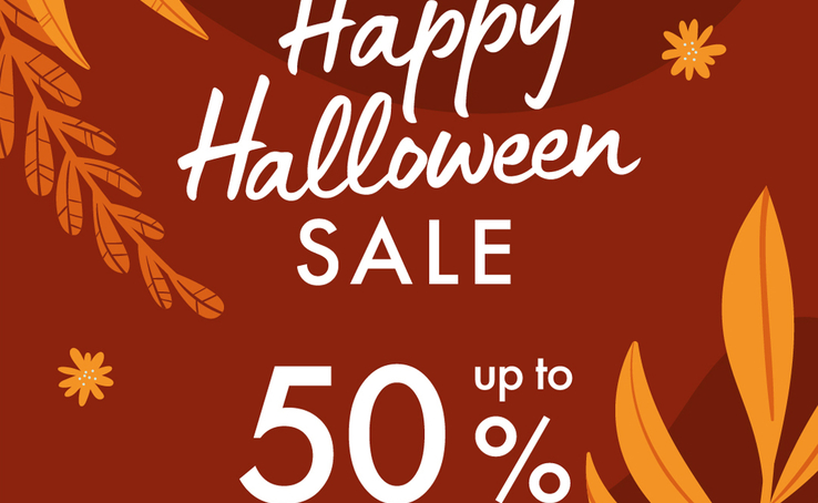 Happy Halloween SALE -50%