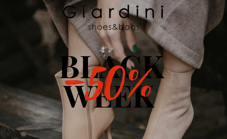 Black Week в GIARDINI - 50%