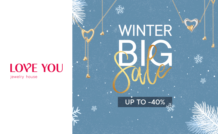 WINTER BIG SALE in the jewelry house LOVE YOU.