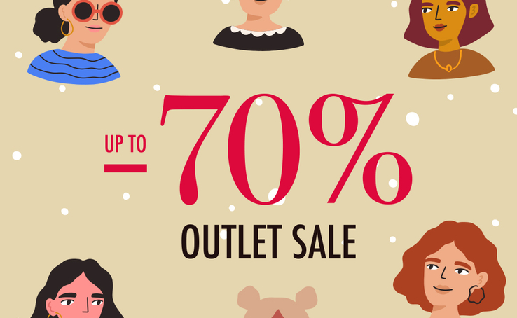 Big Outlet sale in SOVA! Up to -70%