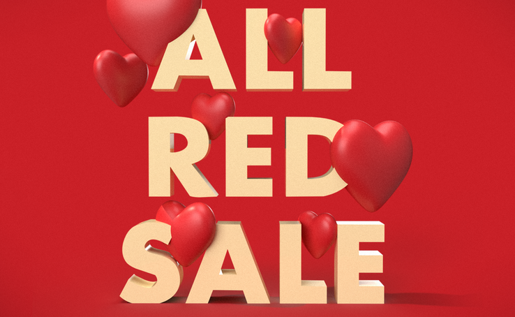 ALL RED SALE в Arena Store