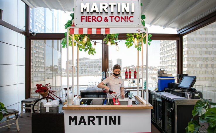 Приглашаем на официальное открытие террасы Mercato Italiano & Martini! 