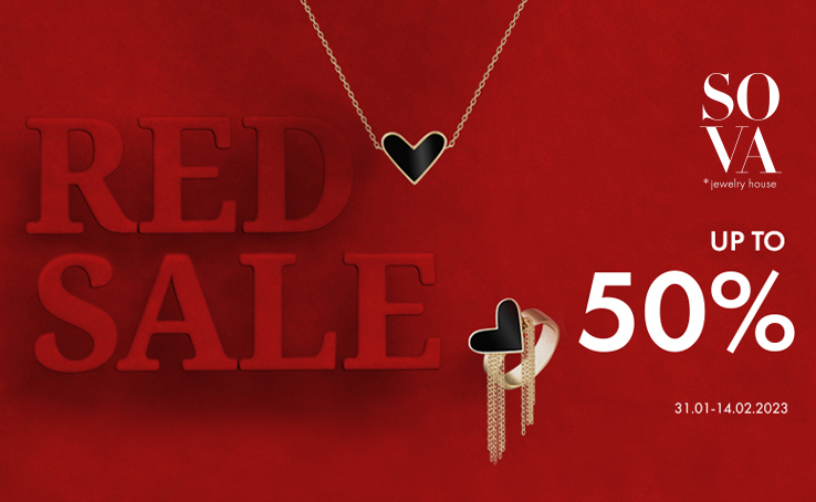 RED SALE up to 50%!