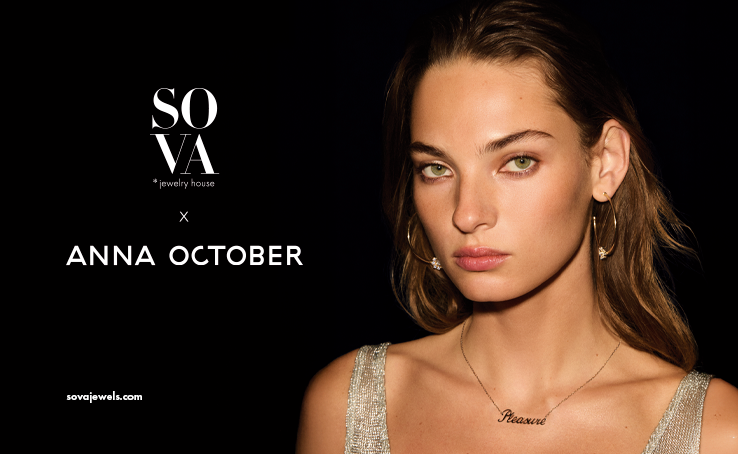 SOVA jewelry house and Anna October brand created a joint collection